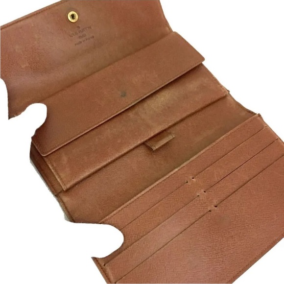 Authentic Louis Vuitton Monogram Porte Tresor International Trifold Long Wallet - Picture 9 of 9